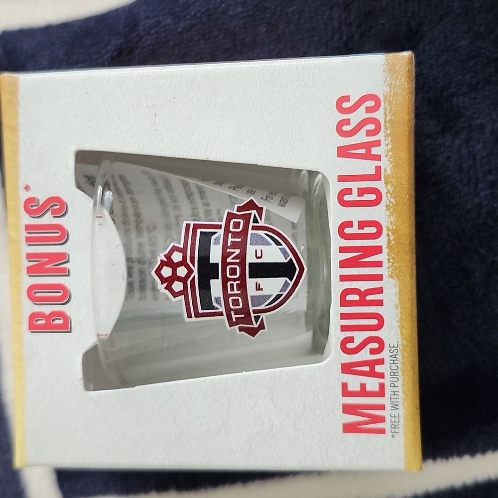 Toronto FC Shot Measuring Glass, In Box - Picture 2 of 3